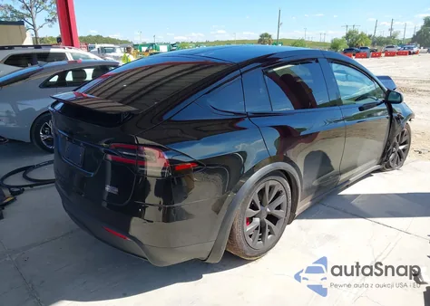 2025 Tesla Model X Plaid из США, поврежденный, VIN 7SAXCBE60SF462340